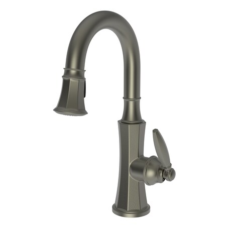 Newport Brass Prep/Bar Pull Down Faucet in Gun Metal 1200-5223/14